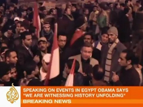 Anger in Cairo's Tahrir Square