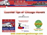 Essential tips of Chicago movers