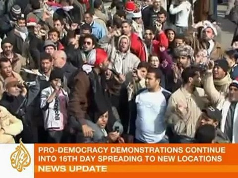 Unions boost Egypt protests