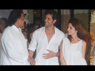Hrithik Roshan And Mithun Da Make Merry At Rajesh Khanna's Prayer Meet