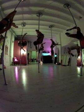 Pole Dance Academy Marseille : workshop with Michelle Shimmy (juillet 2012)
