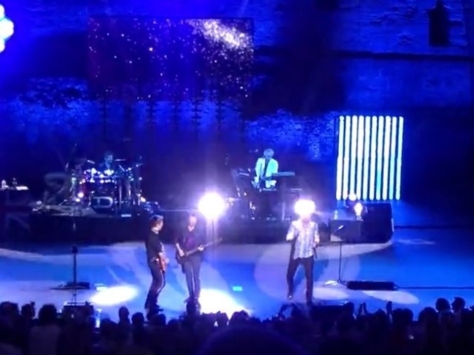 Concert évenement de Duran Duran au théâtre Jean Deschamps pour le Festival de Carcassonne 2012 :