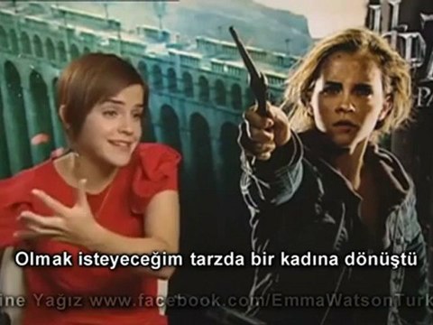 Emma Watson - Marie Claire'in Ölüm Yadigarları(2) Hakkındaki Röportajı
