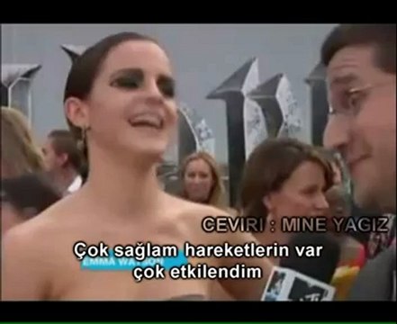 Emma Watson - Ölüm Yadigarları Bölüm 2 New York Galası - Türkçe Altyazılı
