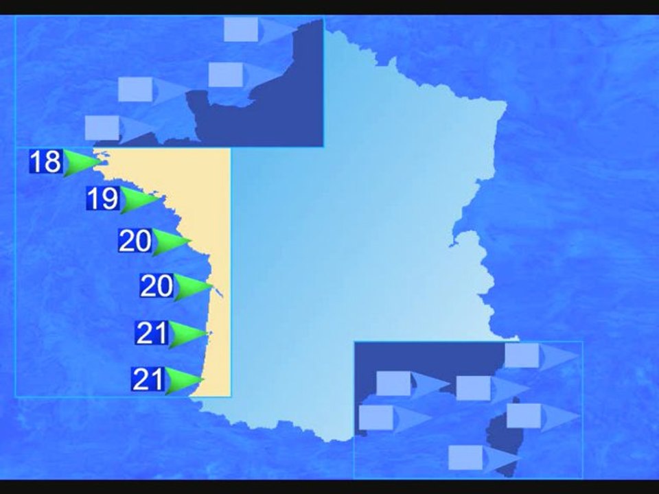 Météo des plages 25 juillet 2012