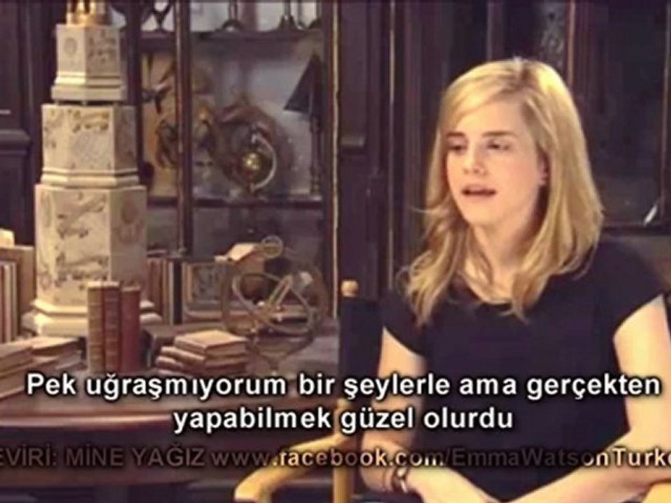 Emma Watson AOL'den Gelen Komik Soruları Yanıtlıyor - Türkçe Altyazılı
