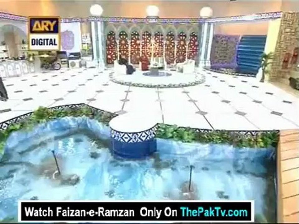 Faizan-e-Ramzan By Ary Digital - 24th July 2012 (Iftar) Part 4