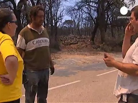 Forest fires rage across Europe