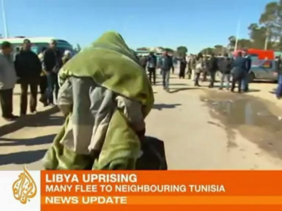 African immigrants flee Libya