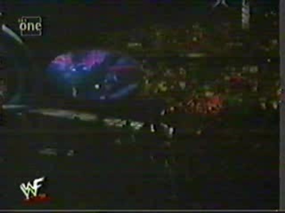 DX vs The Rock & Earl Hebner