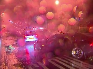 Tufão causa estragos em Hong Kong
