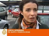 Oil supply fears slow down Spain