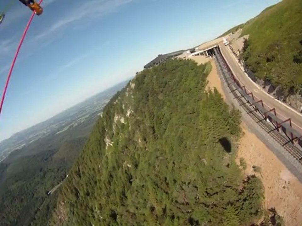 Deux vols en parapente depuis le Puy-de-Dôme (63) - 24/07/2012