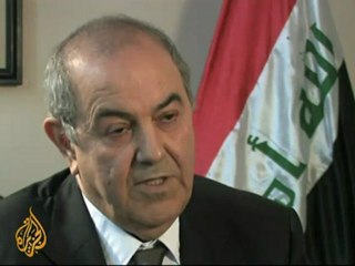 Allawi: Iraq power sharing a myth