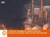 Devastating tsunami hits Japan