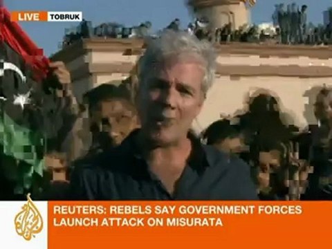 Libya revolt: Tobruk