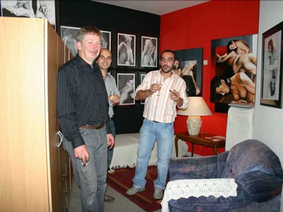 dans l'antre de l'artiste