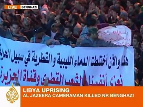 Al Jazeera cameraman killed in Libya
