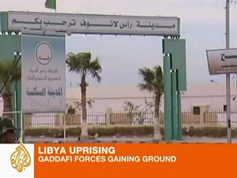 Gaddafi forces gaining ground?