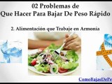 Que Hacer Para Bajar De Peso Rapido