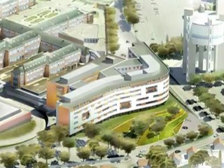 Hôpital de Troyes, l’extension livrée en 2014