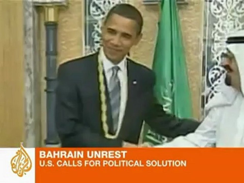 US calls for political solution in Bahrain