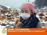Tsunami destroyed Japanese village