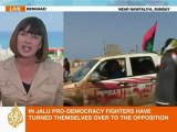 Al Jazeera's Sue Turton reports on Libyan opposition's westward push