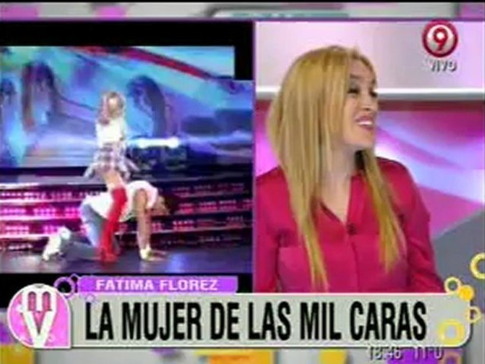 Fatima Florez imitó a Charlotte
