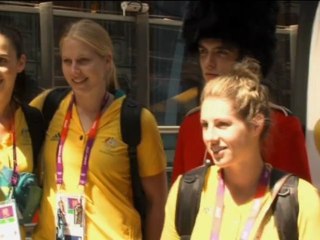 JO 2012, Basket - Les Australiennes débarquent à Londres
