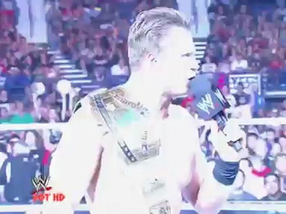 The Miz Wins The Intercontinental Championship | WWE Raw 1000th ©2012 [HD]