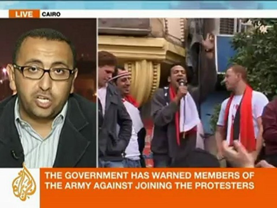 Youth Coalition in Egypt protest