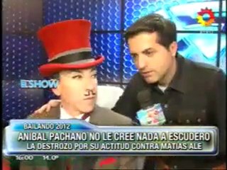 Anibal Pachano no le cree a Silvina Escudero