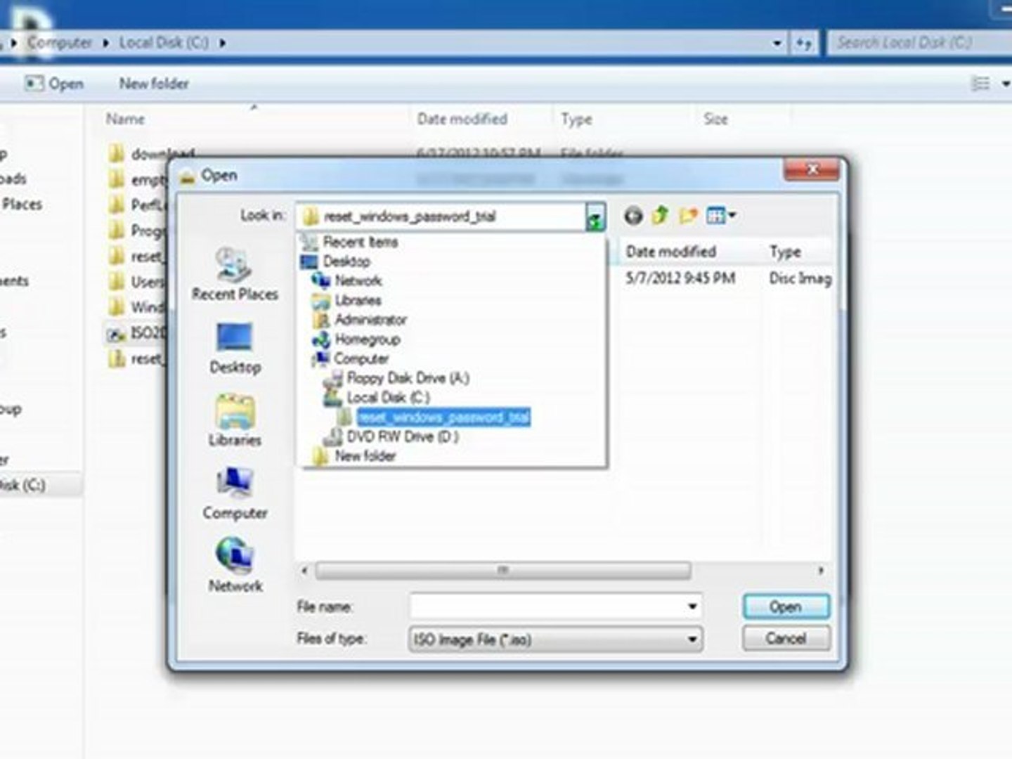 ⁣Reset Windows Password