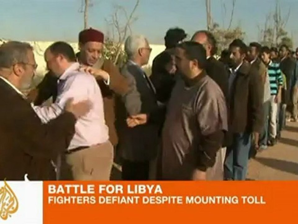 Libyan fighters defiant despite mounting toll