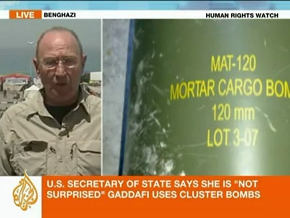 Mike Hanna in Benghazi