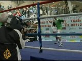 Khan prepares for WBA defence