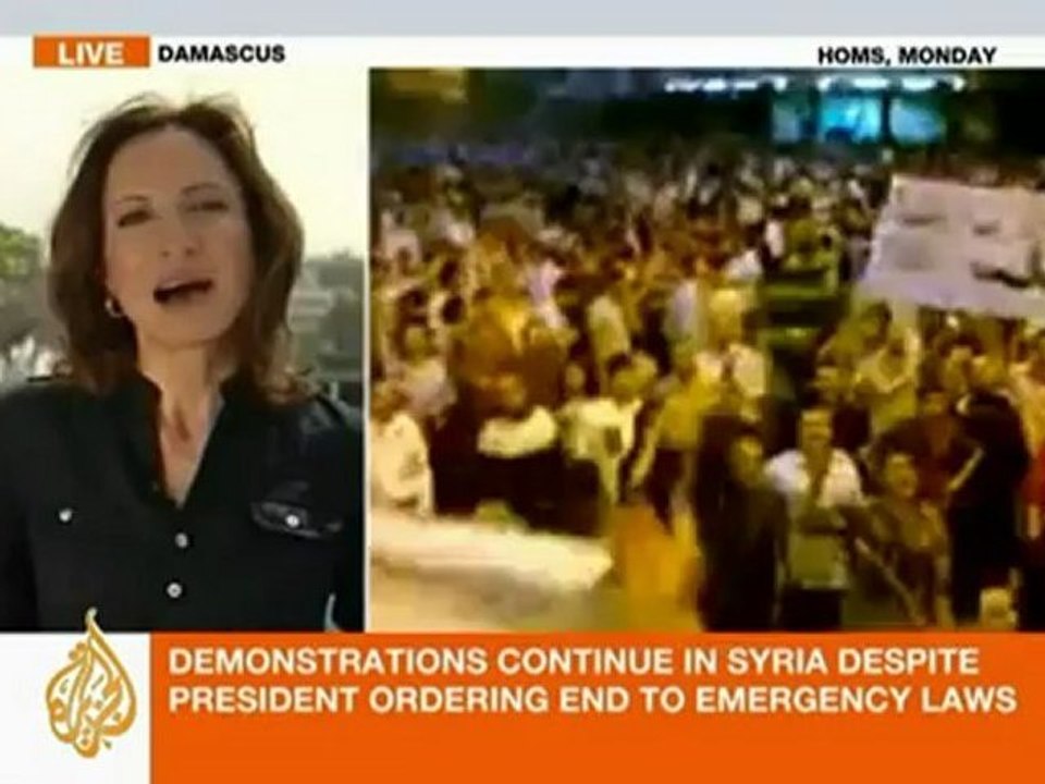 Rula Amin reports from Damascus
