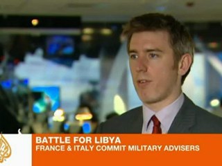 France and Italy commit advisors to Libya