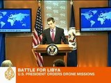 Obama orders drone strikes in Libya