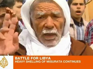 Heavy shelling of Misurata continues