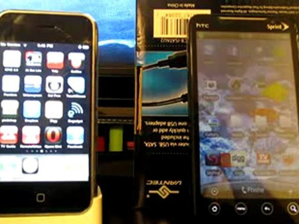 HTC Evo 4g vs iPhone: The App perspective