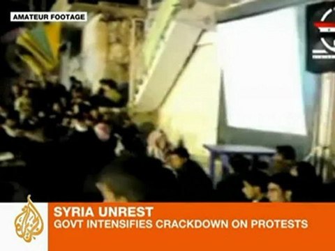 Syrian government intensifies crackdowns