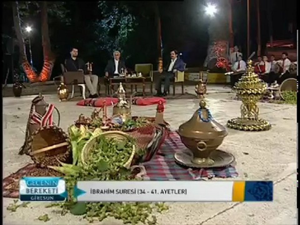 1 İbrahim süresi GİRESUN Gecenin bereketi 2012 STV
