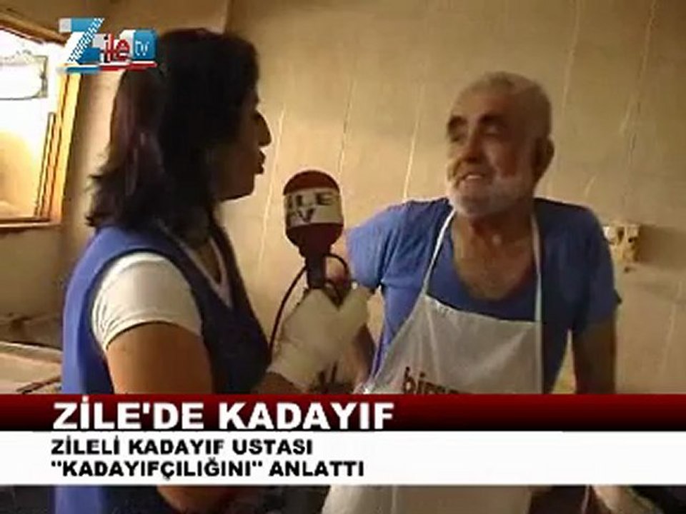 Zilede kadayıf imalatı