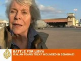 Battle for Libya: Treating wounded opposition fighters