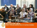 Gaddafi's forces suspected of raping women