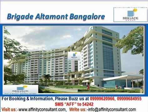 Brigade Altamont @ 09999620966, Brigade Hennur Road Bangalore, Brigade Altamont Bangalore