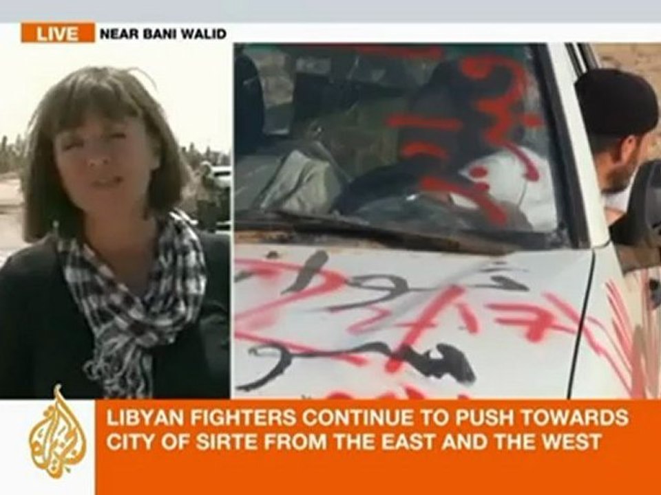 From the front lines outside Bani Walid