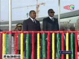 Arrivée des Chefs d’Etat de la zone CEMAC à Brazzaville